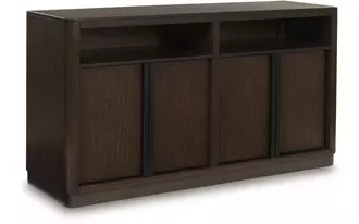dining room server dilenno dark brown