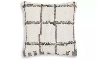 Ashley wimings pillow (4/cs) in brown/black/cream
