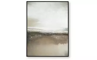 Ashley siaking wall art in brown/gray/white