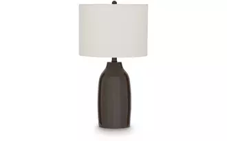 Ashley jyler terracotta table lamp (1/cn) in brown