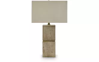 poly table lamp (1/cn) laddner beige