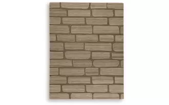 Ashley orest large rug in brown