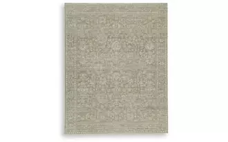 Ashley neroham large rug in gray/brown/cream
