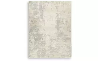 Ashley raif extra large rug in gray/white/cream