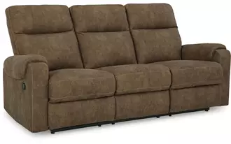 Ashley edenwold reclining sofa in brindle
