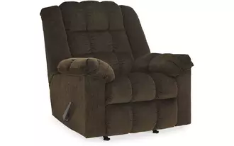 Ashley starkly rocker recliner in cocoa