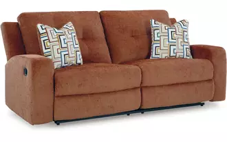 Ashley danum 2 seat reclining sofa in spice