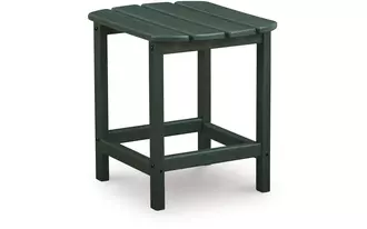 Ashley sundown shores rectangular end table in green