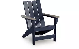 adirondack chair east beach navy blue/driftwood