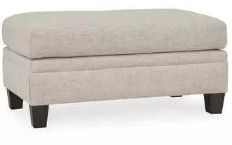 Ashley bralynn ottoman in linen