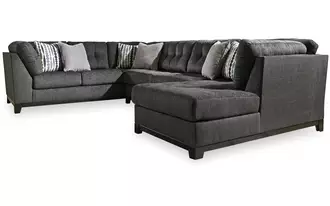 Ashley reidshire raf corner chaise in steel