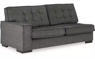 Ashley coulee point laf sofa in charcoal