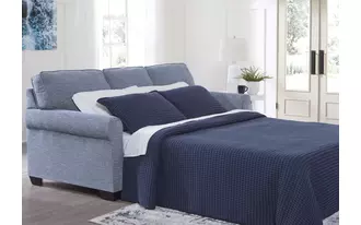 queen sofa sleeper carissa manor denim