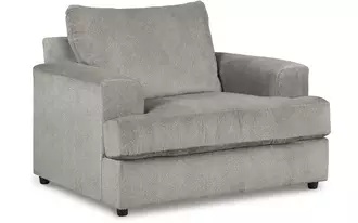 Ashley tommaso chair and a half in ash