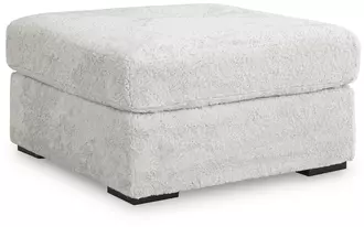 oversized accent ottoman cuddle plush arctic