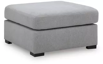 oversized accent ottoman lakepoint nickel