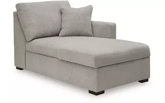 Ashley modmax luxe raf corner chaise in flint