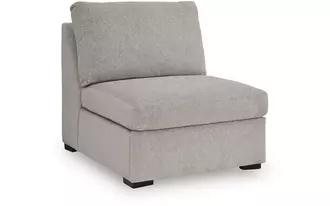 Ashley modmax luxe armless chair in flint