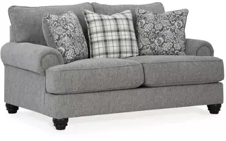 Ashley vanity vale loveseat in mineral