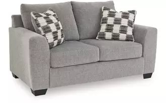 Ashley loreo loveseat in flint