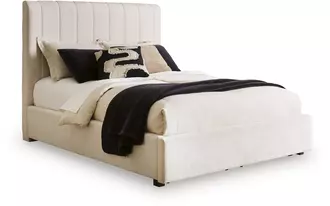 Ashley  queen upholstered headboard in 