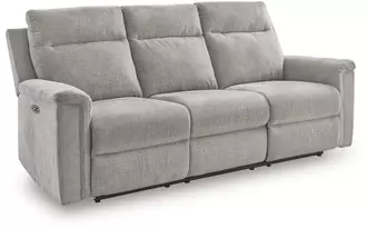 Ashley  reclining power sofa in 