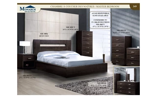 CAPPUCCINO EURO MIRROR 
 PG349 MB184MR MB184MR MONARCH SPECIALTIES