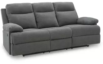 rec sofa w/drop down table  