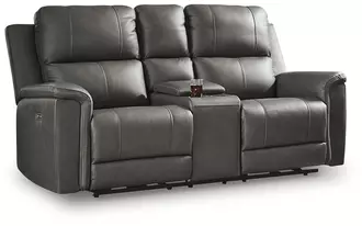 pwr rec loveseat/con/adj hdrst  