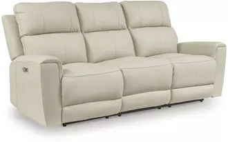 reclining power sofa  