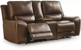 pwr rec loveseat/con/adj hdrst  