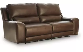 2 seat pwr rec sofa adj hdrest  