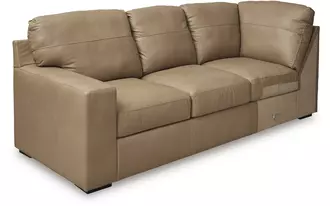 Ashley  laf sofa w/corner wedge in 