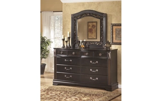 BEDROOM MIRROR-MASTER BEDROOM-SUZANNAH B327-36 B327-36 ASHLEY