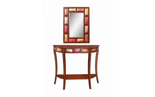 CONSOLE MIRROR SET 14003 14003 COAST TO COAST ACCENTS