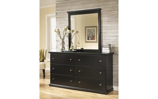 BEDROOM MIRROR Maribel BlackB138-36 ASHLEY