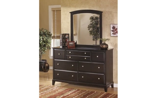 BEDROOM MIRROR-MASTER BEDROOM-CHELTON Jesstean Light GrayB584-36 ASHLEY