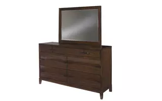 TANGERINE 335 WALNUT MIRROR 335110 335110 PULASKI