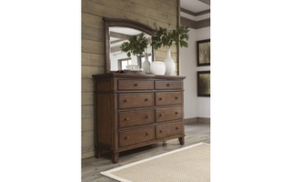 D BEDROOM MIRROR BURKESVILLE B565-36 ASHLEY