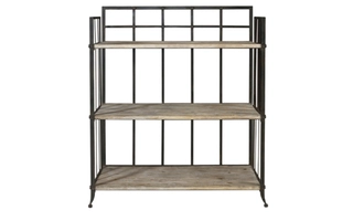 DRIFTWOOD 3-SHELF OPEN DISPLAY UNIT 602-809 602-809 POWELL