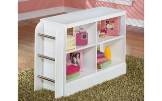 LOFT BOOKCASE WITH LADDER/LULU Lulu Loft Bookcase with LadderB102-17 ASHLEY