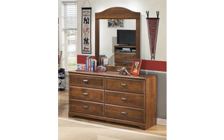 BEDROOM MIRROR Barchan Medium BrownB228-26 ASHLEY