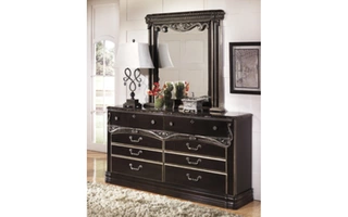 BEDROOM MIRROR HOPEDALE B334-36 ASHLEY