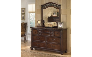 BEDROOM MIRROR Leahlyn Warm BrownB526-36 ASHLEY