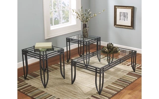 OCCASIONAL TABLE SET (3/CN) Exeter Occasional Table Set (3/CN)T113-13 ASHLEY