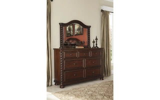 BEDROOM MIRROR BRENNVILLE B667-36 ASHLEY