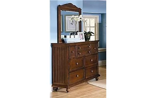 SEABROOK CHERRY VERTICLE MIRROR CHERRY 2278431 2278431 SAMUEL LAWRENCE
