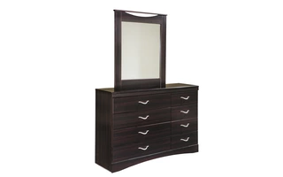 BEDROOM MIRROR Zanbury MerlotB217-36 ASHLEY