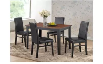 dining table finish=cherry blk  