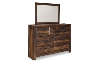 BEDROOM MIRROR Quinden Dark BrownB246-36 ASHLEY